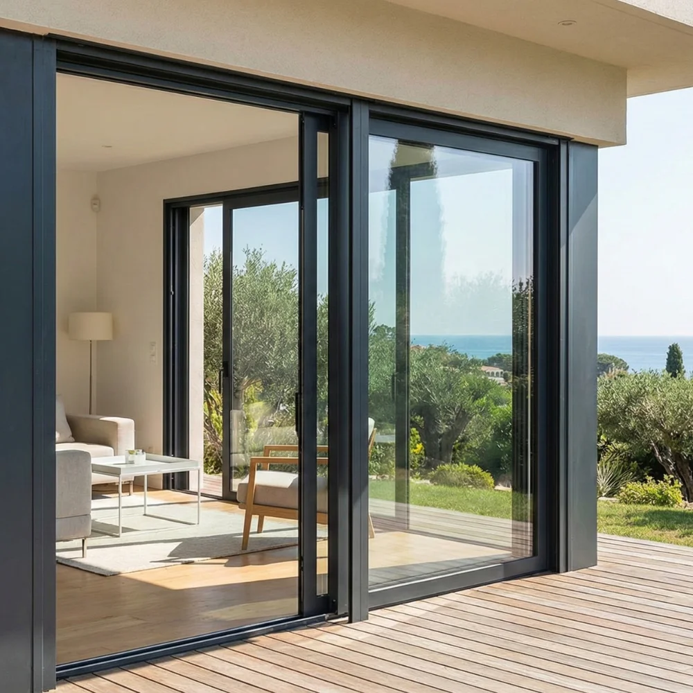 Μπαλκονόπορτες Αλουμινίου